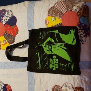 Night of the living dead tote bag